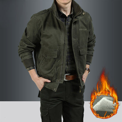 Chaqueta Casual de Algodón 100% Puro Lavado - Image 5