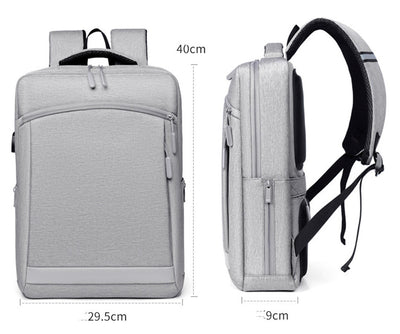 Mochila para Laptop Estilo Casual Diseño Liso - Image 6
