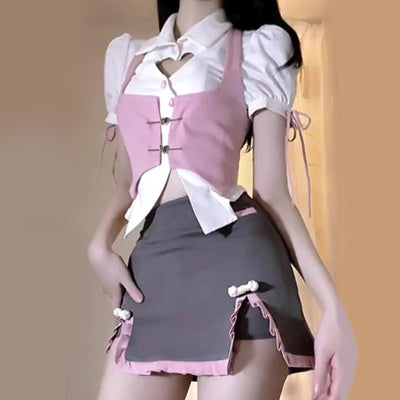 Playera Blanca Diseño Hot Girl - Outfit Completo de Moda - Image 5