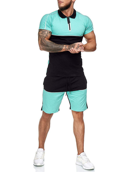 Conjunto Deportivo de Verano para Hombre con Combinación de Colores - Image 26
