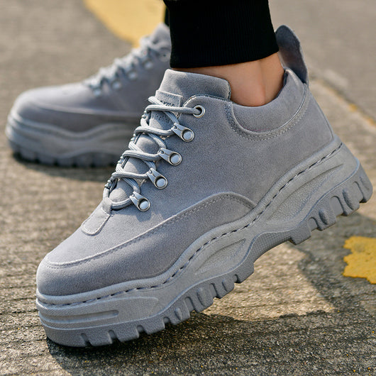 Zapatos Retro con Plataforma para Hombre - Estilo Versátil - Image 3