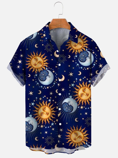 Camisa Casual Estampada para Hombre - Perfecta para Vacaciones de Verano - Image 2