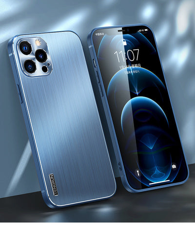 Funda de Teléfono Móvil en Metal Cepillado con Protección Integral - Image 6