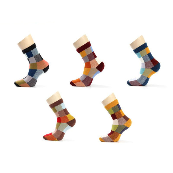 Calcetines Medianos para Hombre - Otoño e Invierno