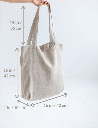 Bolsa de Compras Grande Ecológica Verde - Image 7