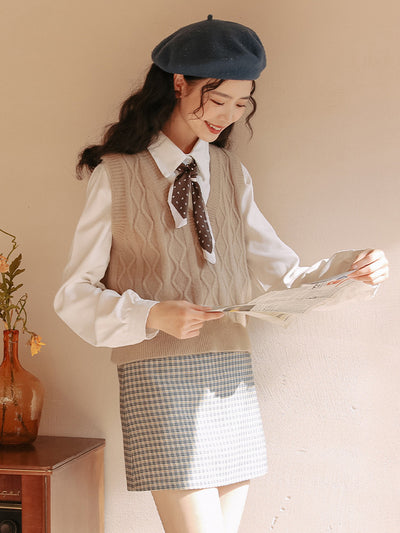 Blusa Blanca con Mangas Abullonadas - Diseño Elegante para Mujer - Image 5