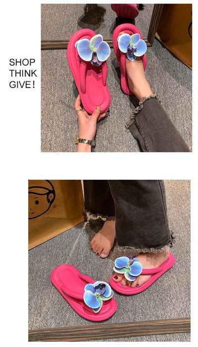 Sandalias Mariposa Azul para Mujer - Cómodas y Antideslizantes - Image 28