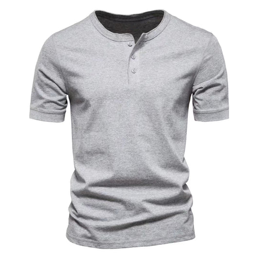 Playera Casual de Cuello Redondo para Hombre - Colores Sólidos - Image 18