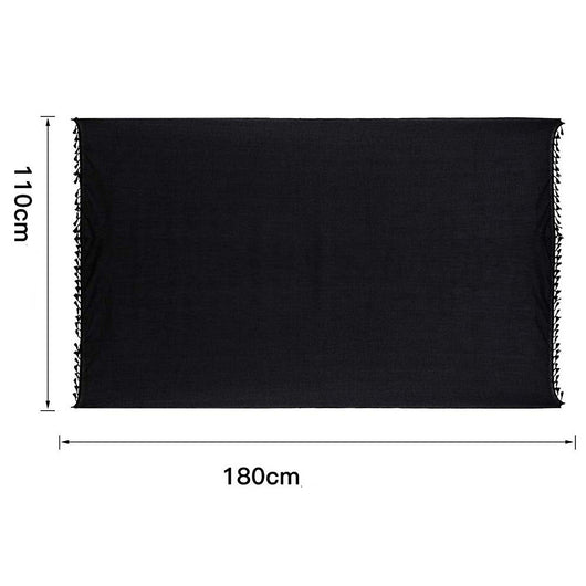 Pareo Playero Mujer con Flecos - Blusa Protección Solar para Playa - Image 3
