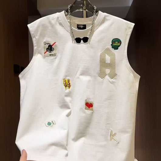 Chaleco Playero Estampado con Diseños Animados para Hombre - Image 4