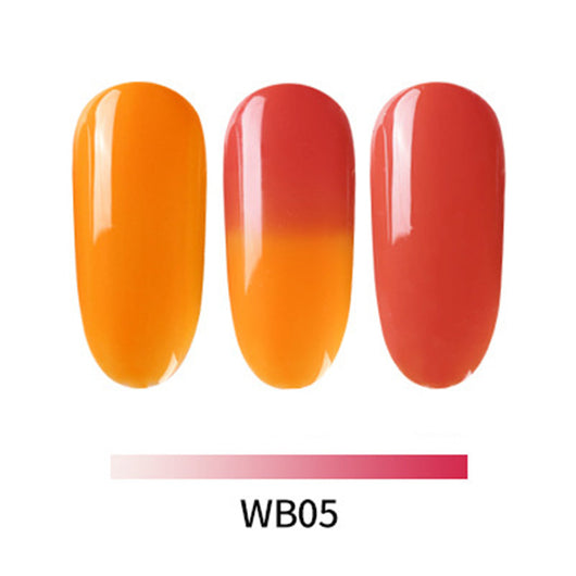 Esmalte de Uñas Termocromático Impermeable - Color Degradado que Cambia con la Temperatura - Image 4