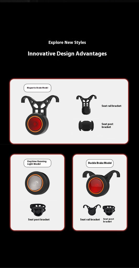 Luz Trasera Inteligente con Doble Soporte y Freno Automático - Image 15