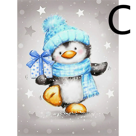 Pintura de Diamantes 5D Pingüino - Bordado Artístico Animal - Image 4