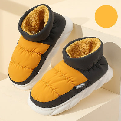 Paquete Invierno: Pantuflas de Terciopelo para Hombre, Cálidas y Acolchadas - Image 3