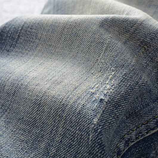 Jeans Retro Hombre Lavado Vintage con Elasticidad - Image 3
