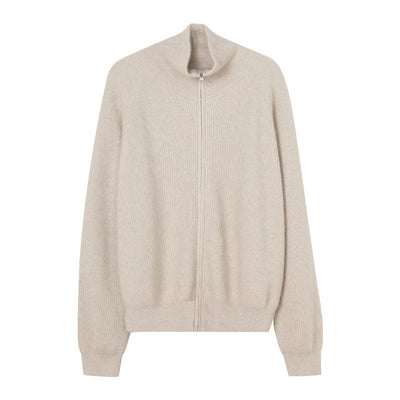 Cardigan Suelto con Cierre de Cremallera para Mujer - Tejido Acogedor - Image 10