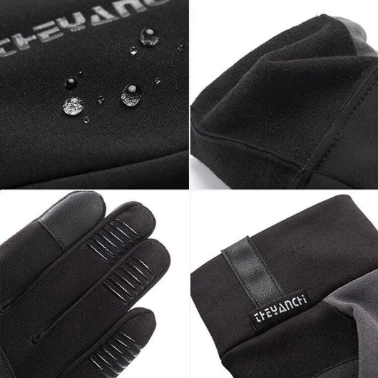 Guantes de Ciclismo Impermeables y Térmicos para Invierno - Image 3