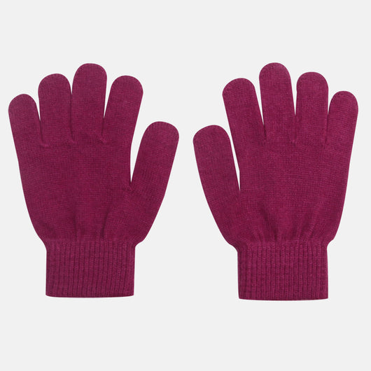 Guantes de Cashmere Puro con Dedos Separados para Niños - Image 8