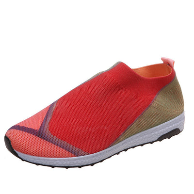 Tenis Casuales para Mujer con Tejido Volador y Bloques de Color - Image 7