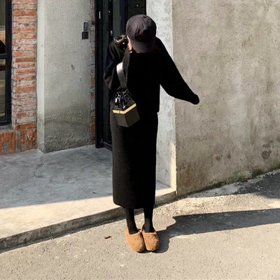 Traje de Punto en Lana para Mujer Otoño e Invierno - Image 6
