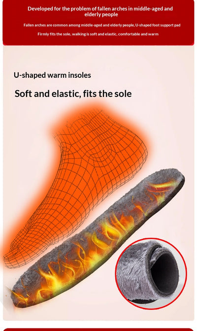 Zapatos Térmicos de Algodón con Forro Polar para Hombre - Image 31