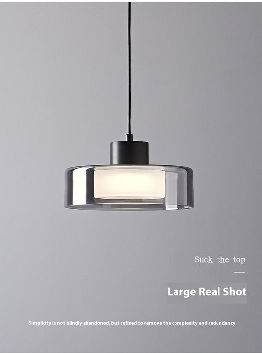 Lámpara de Techo Dormitorio Cobre Moderno Minimalista con Cristal - Image 15