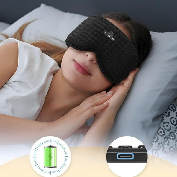 Antifaz Transpirable con Red Bubble - Ajuste Personalizado para Dormir
