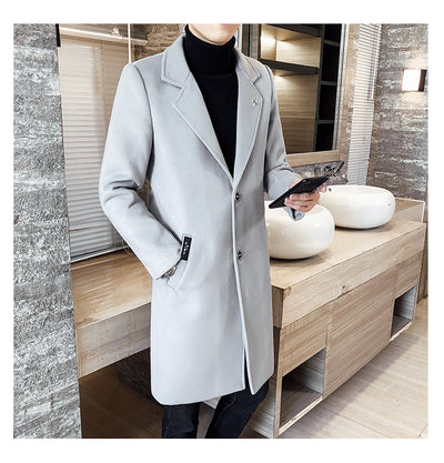 Abrigo de Invierno para Hombre en Algodón y Lana - Image 20