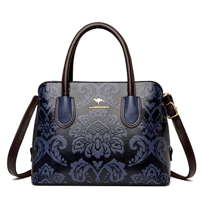 Bolsa Étnica con Estampado Floral Presión - Image 3