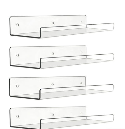 Repisa Mural Acrílico 38cm con Divisor en U - Image 11