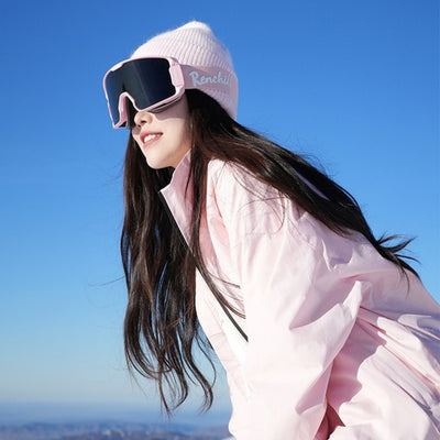 Conjunto de Abrigo Impermeable para Pareja - Chaqueta y Pantalón Térmico para Deportes de Invierno - Image 5