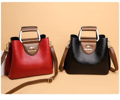 Bolso Tote de Cuero Suave Premium con Gran Capacidad para Mujer - Image 16