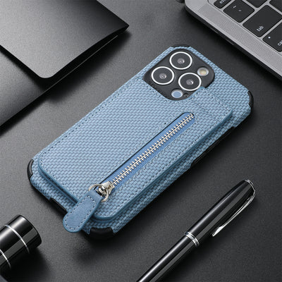 Cartera Organizadora con Cierre y Compartimentos para Tarjetas - Image 5
