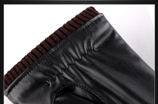 Guantes de Ciclismo Impermeables de Piel de Oveja Lavada con Pantalla Táctil - Image 13