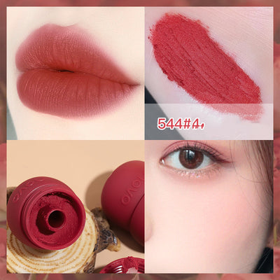 Labial Mate Aterciopelado de Larga Duración - Fórmula Antiadherente - Image 11