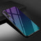 Funda Degradada de Cristal Templado Antimpacto Compatible con Apple