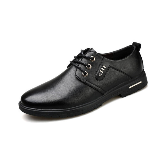 Zapatos Casuales de Cuero para Hombre con Suela Blanda y Plantilla Ergonómica - Image 5