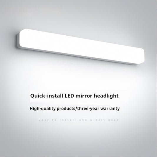 Espejo de Baño con Luz LED Frontal y Gabinete de Almacenamiento