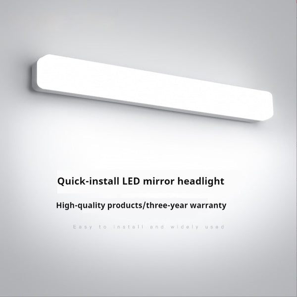 Espejo de Baño con Luz LED Frontal y Gabinete de Almacenamiento