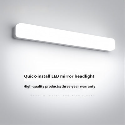 Espejo de Baño con Luz LED Frontal y Gabinete de Almacenamiento