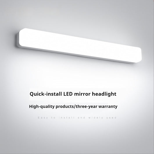 Espejo de Baño con Luz LED Frontal y Gabinete de Almacenamiento