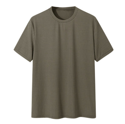 Sudadera Camiseta Hombre Estilo Coreano Manga Corta Ajuste Holgado - Image 11