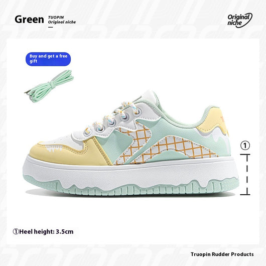 Tenis Deportivos Casuales para Mujer con Plataforma Transpirable - Image 5
