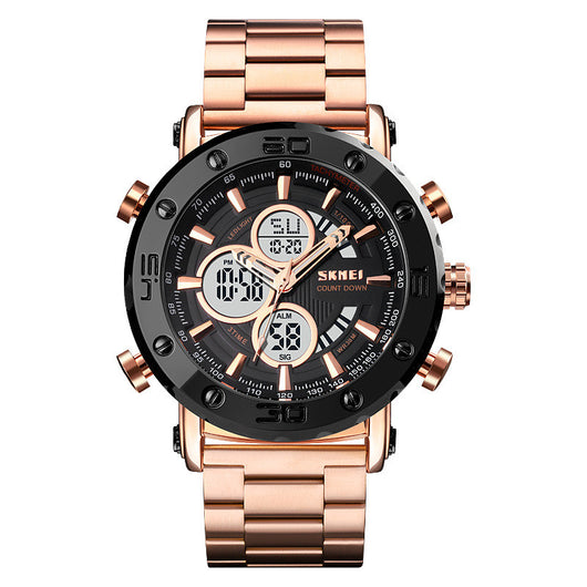 Reloj Deportivo Multifuncional para Hombre con Correa de Acero - Image 3