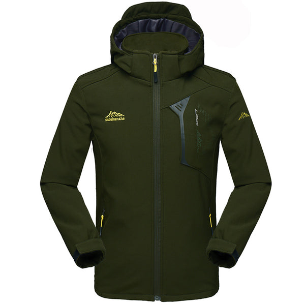 Chaqueta Impermeable Térmica de Softshell para Exteriores