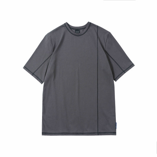 Blusa Suelta con Costuras Decorativas y Mangas Cortas - Image 8