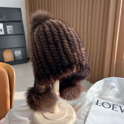 Gorro Térmico de Piel de Visón con Orejeras - Abrigo Invierno Premium - Image 2