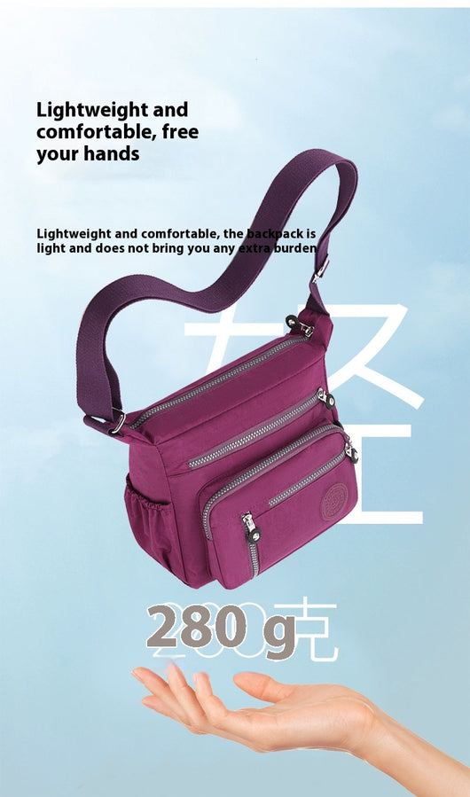 Bolsa Mensajero de Hombro Grande con Capacidad Expandible para Viajes - Image 14
