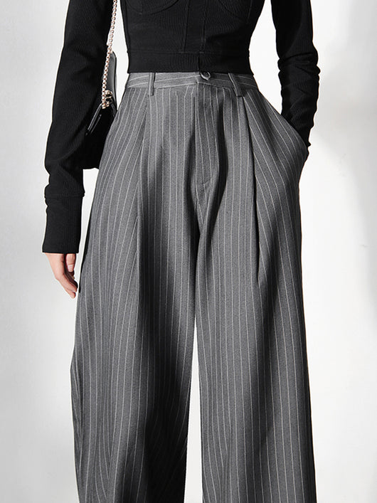 Pantalón de Trabajo Amplio y Recto con Bolsillos Múltiples - Image 8