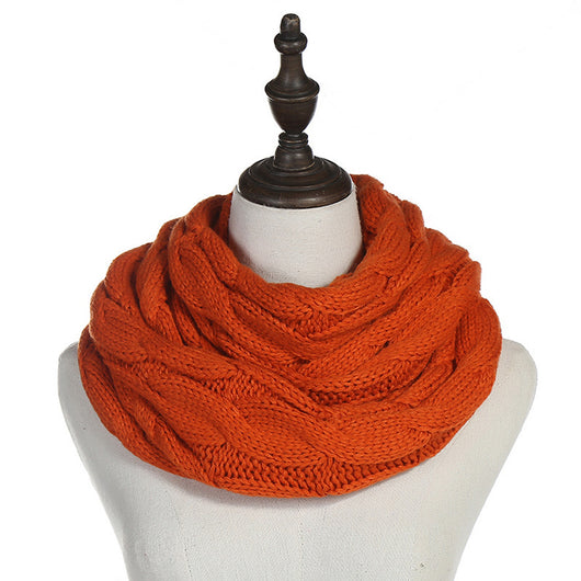 Bufanda Tejida Cálida Cien Torres para Otoño e Invierno - Image 15